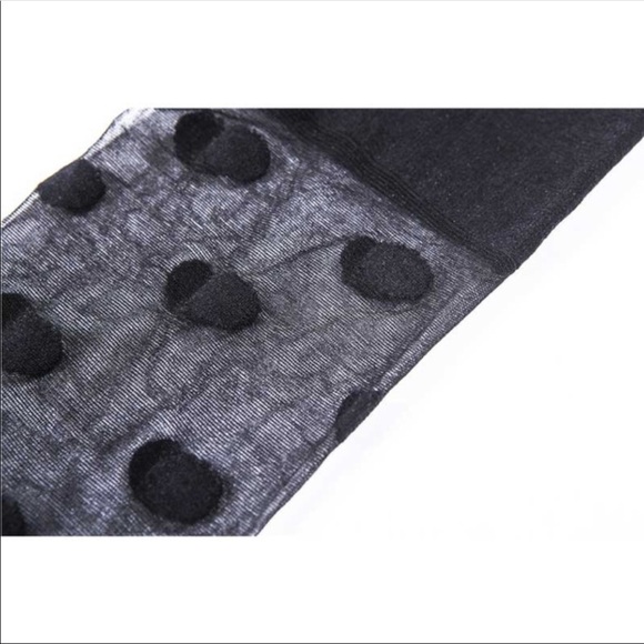 NWT Women’s Polka Dot Pantyhose - Picture 7 of 8